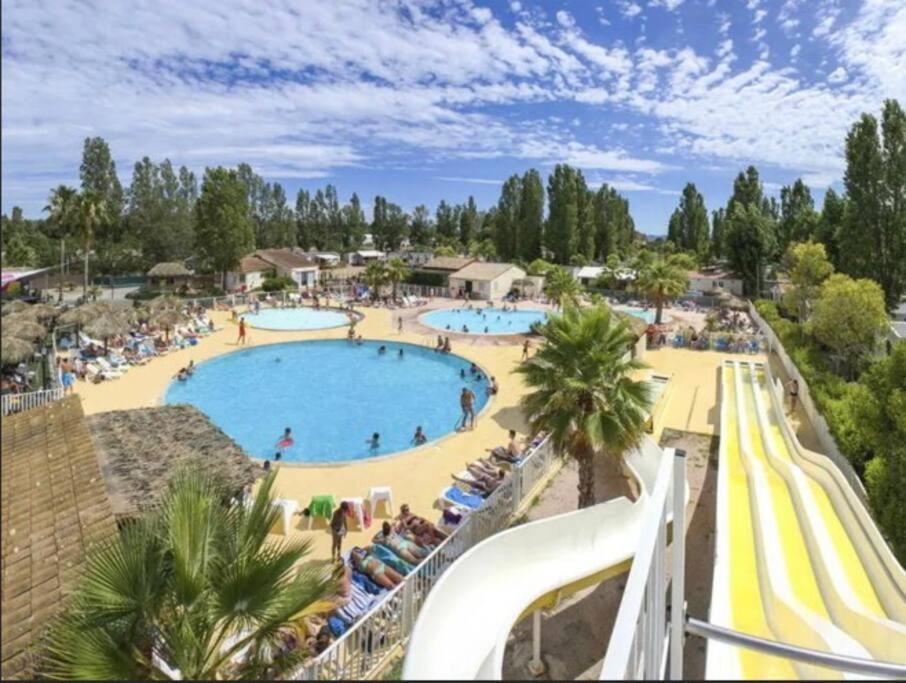 Le Moorea Mobilhome Camping Le Montourey 4 Etoiles Фрежус Екстер'єр фото